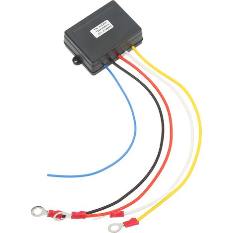 Télécommande Universelle Sans Fil Pour Treuil 12v/24v - Kit Récepteur Et Commande À Distance