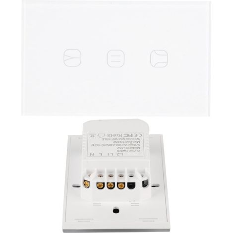 Interrupteur Intelligent Wi-fi, Télécommande Vocale Pour Rideaux, Compatible Avec Alexa/google Home