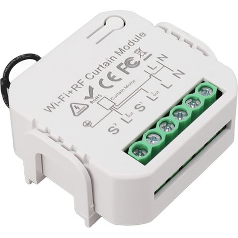 Kit De Conversion Sans Fil Pour Volets Roulants, Stores Et Auvents. Comprend Une Télécommande Rf.