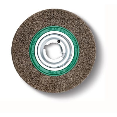 Edelstahlbürste ø250 x 60 x 34mm, Drahtstärke 0,20mm