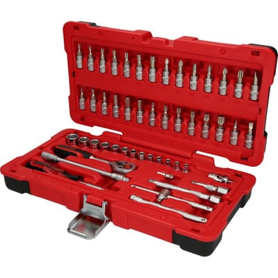 Steckschlüssel-Satz 1/4" 50-teilig