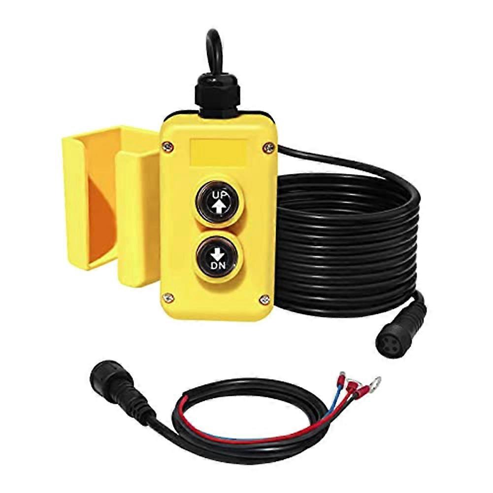 3-adriger Fernbedienungsschalter Für 12v Dc Einfachwirkende Hydraulikpumpe Für Kipplaster Mit Hebe- Und Entladefunktion
