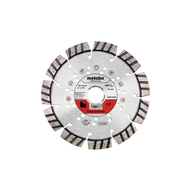 Diamanttrennscheibe 150x22,23mm, "CP", Beton "professional" (628572000)