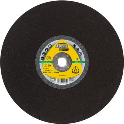 Großtrennscheibe A 924 R, 356 x 4 x 20mm gerade, 1 Stück