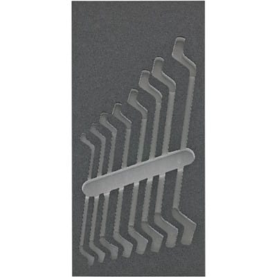 Modul 1/3 leer für Doppel-Ringschlüssel