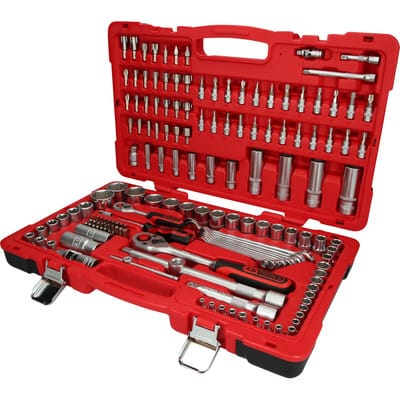 Steckschlüssel-Satz 1/4", 1/2", 151-teilig