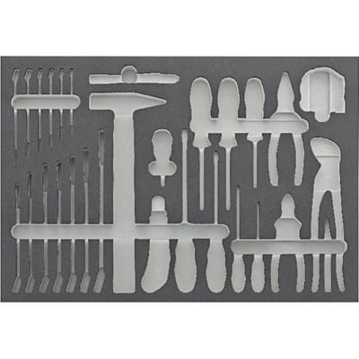 Modul 3/3 leer für Handwerkzeug