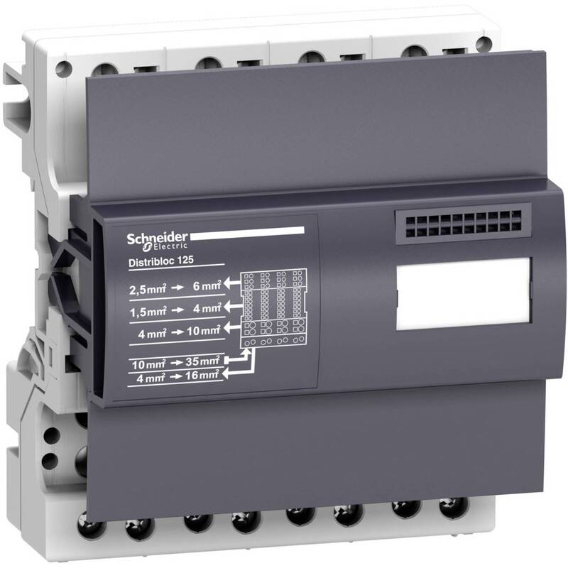 [neuwertig] B-ware Schneider Electric Verteilerblock Lvs04045 125a Berührungssicher Din-schiene 1st