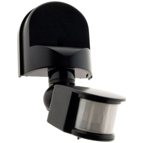 Bewegungsmelder Ip44 – Verstellbarer Kopf – 1200 W – Schwarz – Zenitech