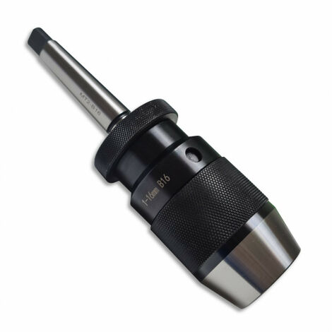Diamwood – Selbstspannendes Spannfutter 1,5 Bis 16 Mm Durchmesser – Mt2-morsekonusschaft Für Holz- Und Metalldrehmaschinen – Hohe Präzision, Schnellmontage, B16-kapazität