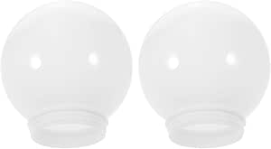 2 Opalkugeln, 20 Cm Durchmesser, Für Den Außenbereich