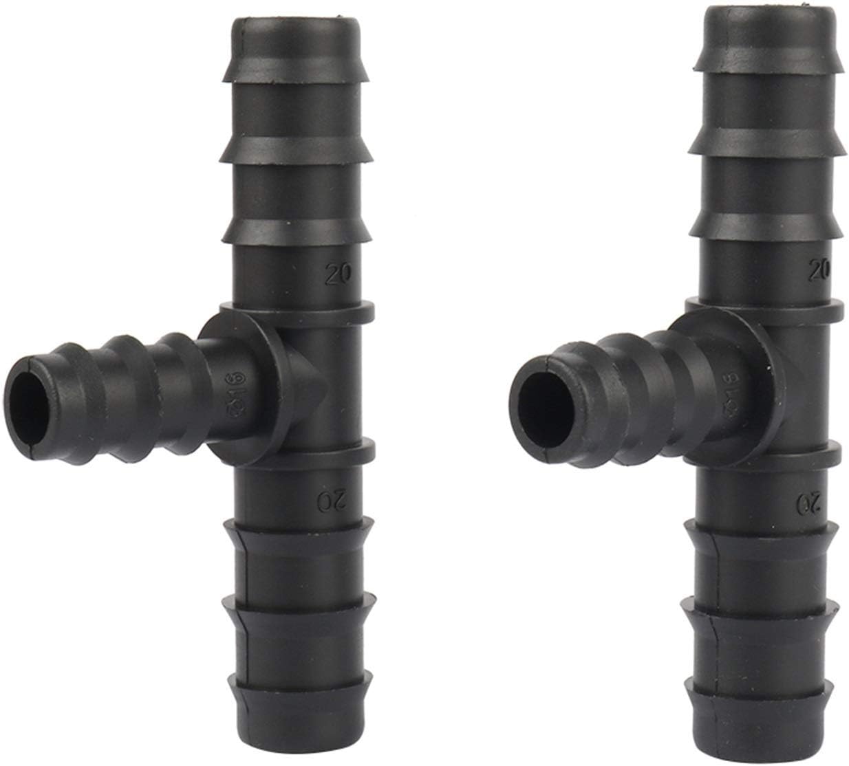 5-teiliger Schlauchverbinder-adapter Mit Widerhaken, Reduzier-t-stück 20 Mm Auf 16 Mm Für Wasserleitungen, Dn20 Auf Dn16, Dn16-schlauchanschlussadapter