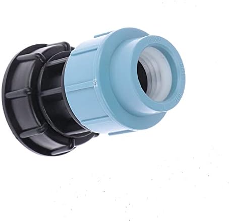 Ibc-tankadapter, S60x6 Ibc-adapter Mit 32-mm-mdpe-polyethylen-geradanschluss, Kompatibel Mit Standard-ibc-containern Aus Europa