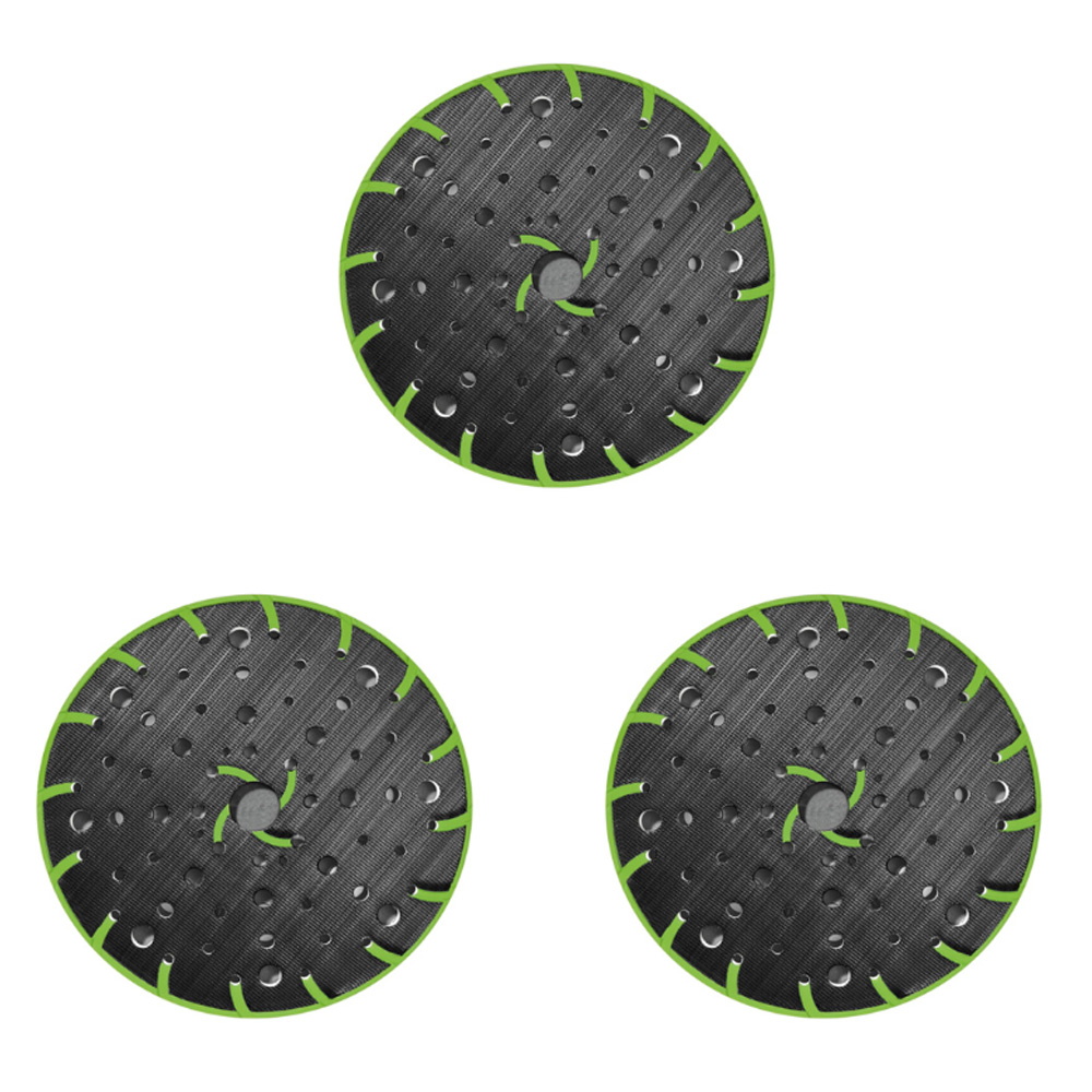 3 Flexible Schleifteller Für Festool 150 Mm Exzenterschleifer – M8-anschlussgewinde, Kompatibel Mit Festool Rotex Ro, Ets 150 Usw.