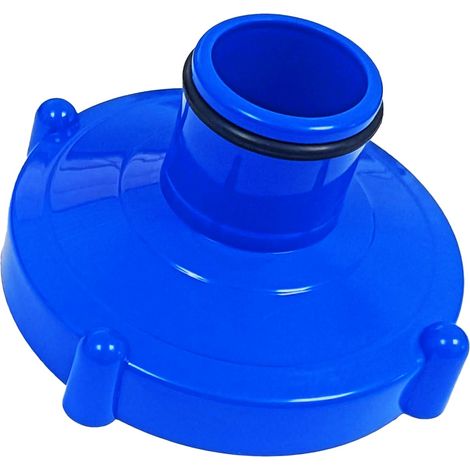 Set Mit 2 Schlittenadaptern, 80-mm-schraubanschluss, 32-mm-schlauch – Blau – Kompatibel Mit Dem Intex 11070 Filter Für Effiziente Poolreinigung