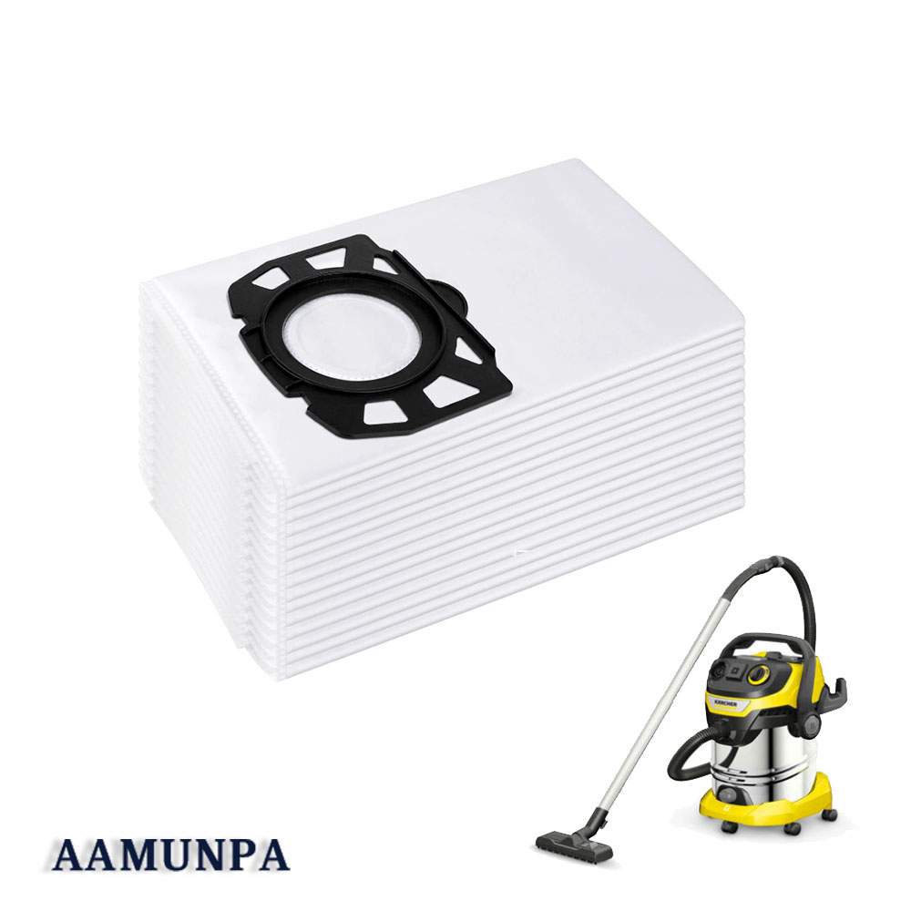 Rebirthcare 15er-pack Staubsaugerbeutel Für Körcher 2.863-006.0 Vliesfilterbeutel Kfi 487 Wd4 Wd5 Wd6 Wd5p Wd6p Premium Mv4 Mv5 Mv6 Filterbeutel Für Nass- Und Trockensauger