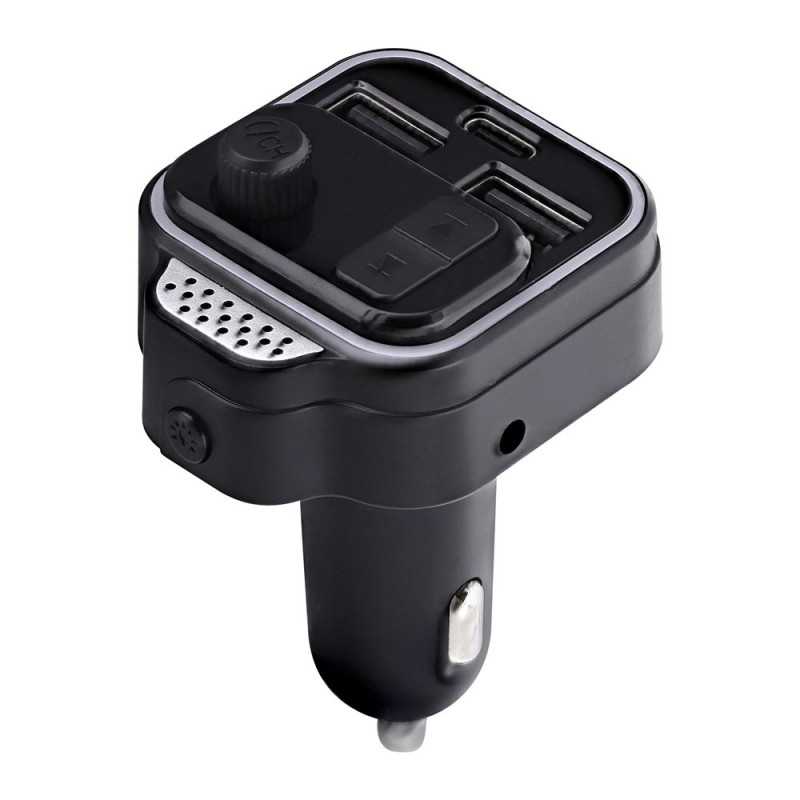 Bluetooth-fm-transmitter T'Nb Fmct09 Freisprech-set Schwarz, Bluetooth 5.0, Turbo-usb-c-ladegerät 30 W, Bis Zu 64 Gb