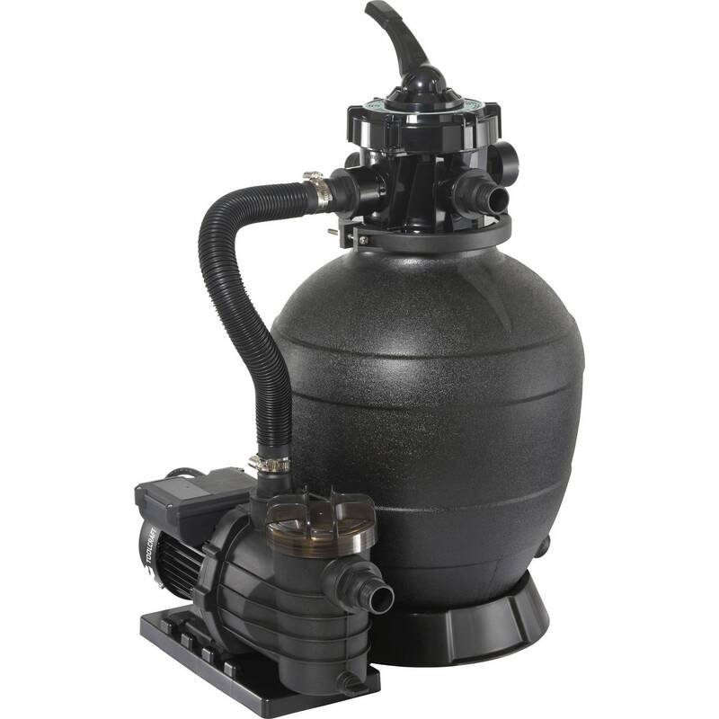 [gebraucht] B-ware Toolcraft Sandfilteranlage 13000l/h Pumpe Wasseraufbereitung 550w Ipx5 12m