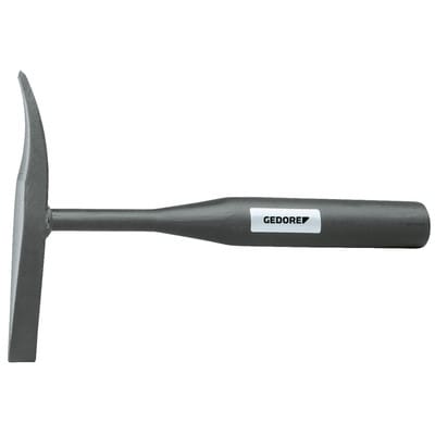 77 ST-400 Schweißerpickhammer mit Stahlrohrstiel, 400 g