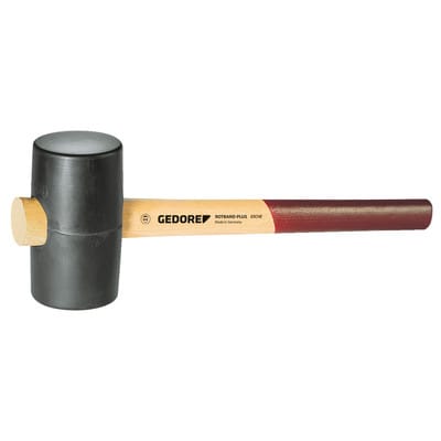 227 E-4 Gummihammer mit Eschenstiel, d 90 mm