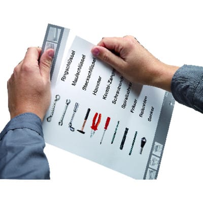 Script-Etiketten Universalpaket
