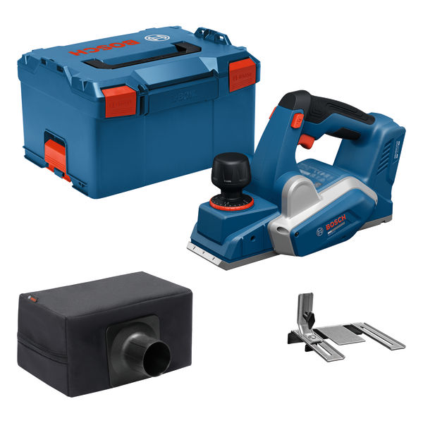 Bosch Akku-hobel Gho 18v-20 Ohne Akkiu Und Ladegerät In L-boxx