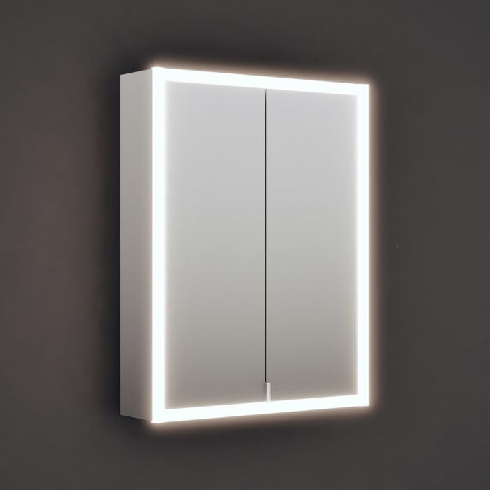 Burgbad Rl20 Spiegelschrank 62 Cm, Mit Lichtrahmen