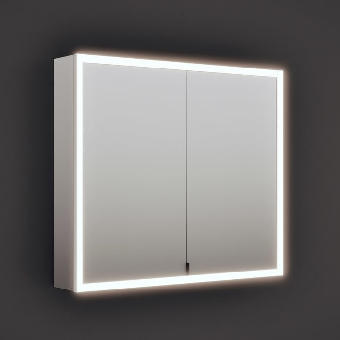Burgbad Rl20 Spiegelschrank 92 Cm, Mit Lichtrahmen