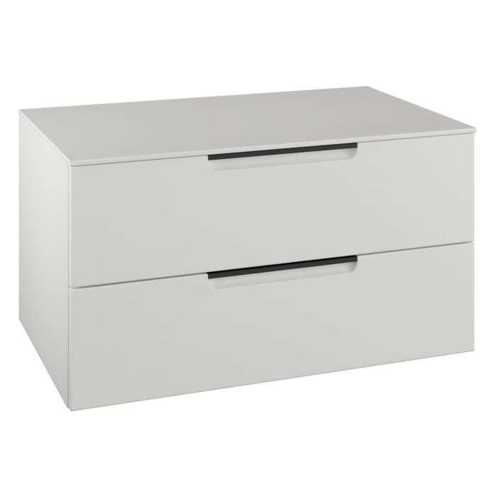 Burgbad Ilo Unterschrank 90,2 X 49 Cm, 1 Auszug, 1 Schublade