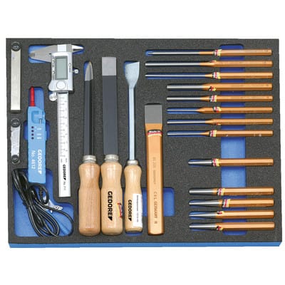 2005 CT2-119 Werkzeugsortiment in Check-Tool-Modul, 21-teilig