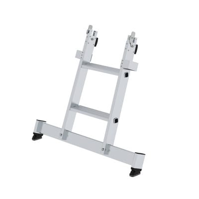 Glasreinigerleiter Traverse, 2-stufiges Unterteil nivello