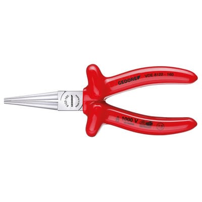 VDE 8122-160 VDE-Rundzange mit Tauchisolierung 160 mm