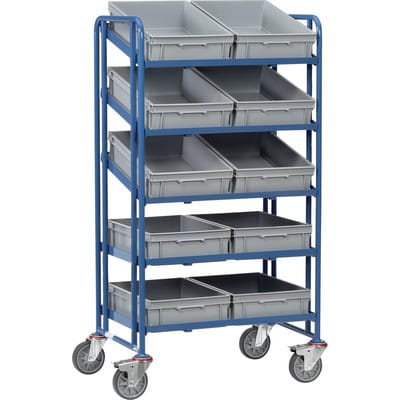 Eurokasten-Wagen 1372 10 Kästen, 820x610mm