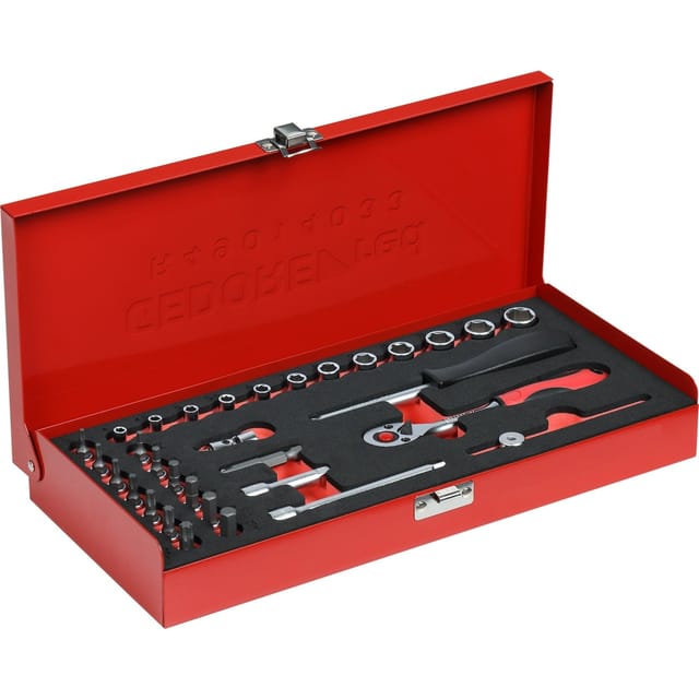 R49014033 Steckschlüssel-Satz 1/4" 4-13mm 32-teilig