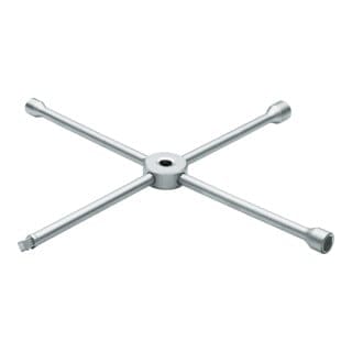 Kreuzsteckschlüssel, für PKW/LKW, SW 17 x 19 x 21mm x 1/2", 28 PRV
