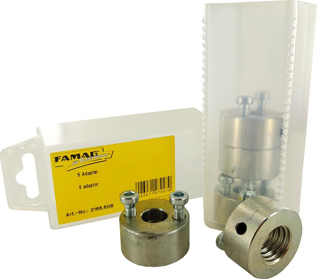 Adapter für Hartmetell-Lochsäge PAROLI-5 Stück (VE)
