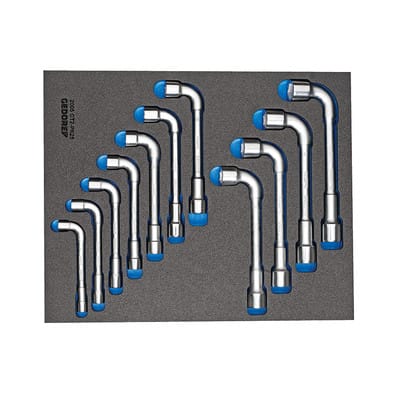 2005 CT2-25PK Doppelsteckschlüssel-Satz in Check-Tool-Modul, 11-teilig