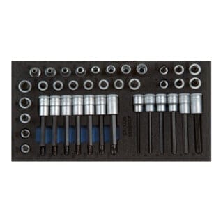 1500 CT1-ITX 30 Satz Schraubendrehereinsätze 3/8" in Check-Tool-Modul