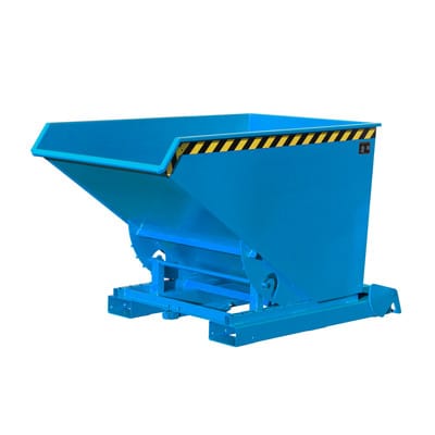 Kippbehälter automatisch Typ 4 A 1200 lackiert RAL 5012