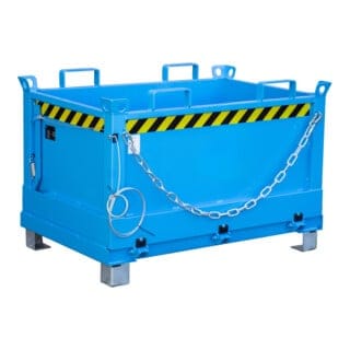 Klappbodenbehälter FB 500, lackiert blau