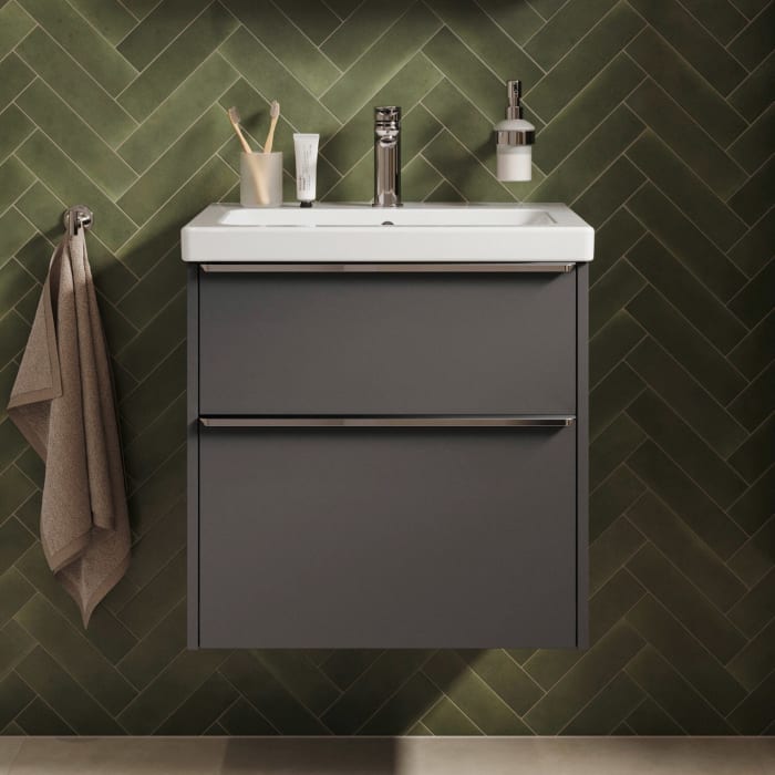 Duravit Joviva Keramik-waschtisch Mit Unterschrank 60 Cm