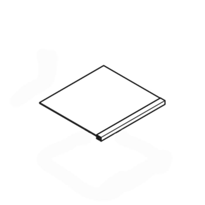 Duravit L-cube Ersatz-glasfachboden 32,3 X 31,1 Cm, Inkl. Träger