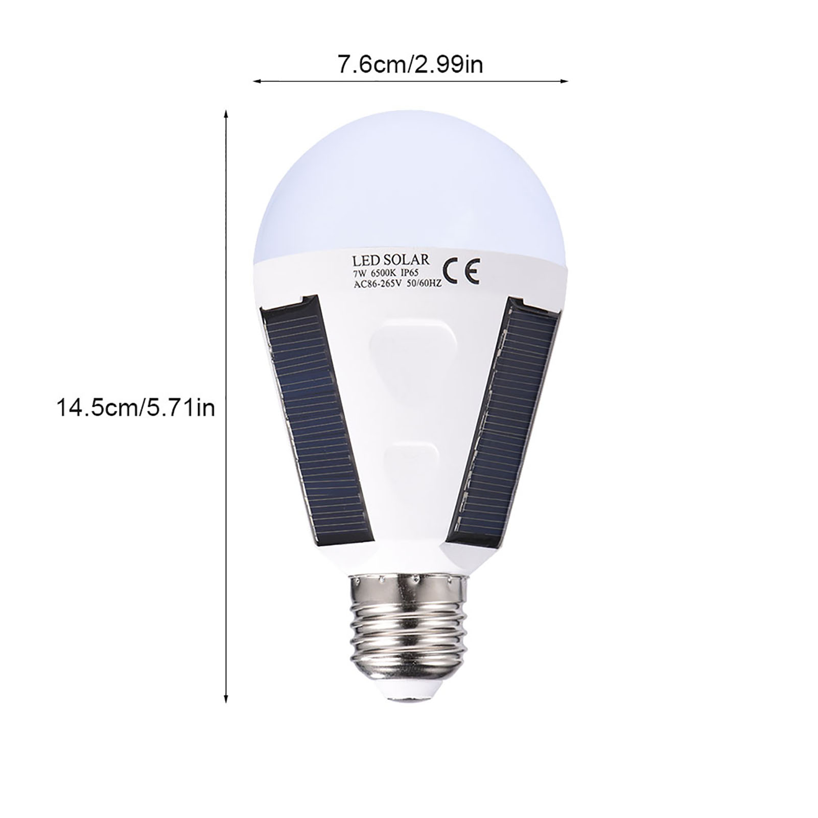 7-w-led-solarlampe – Tragbar Und Wasserdicht Für Camping
