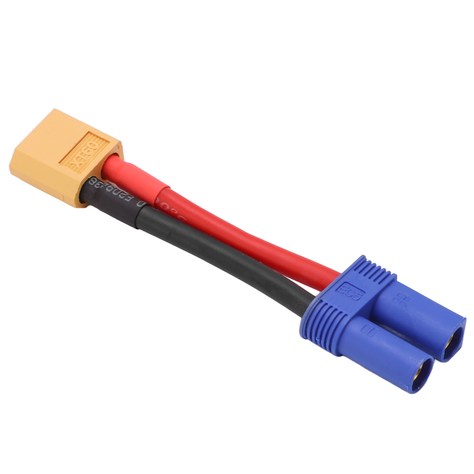 Xt60-auf-ec5-kabel Für Rc-cars – Hochsicheres, Weiches Silikonkabel (stecker/buchse)