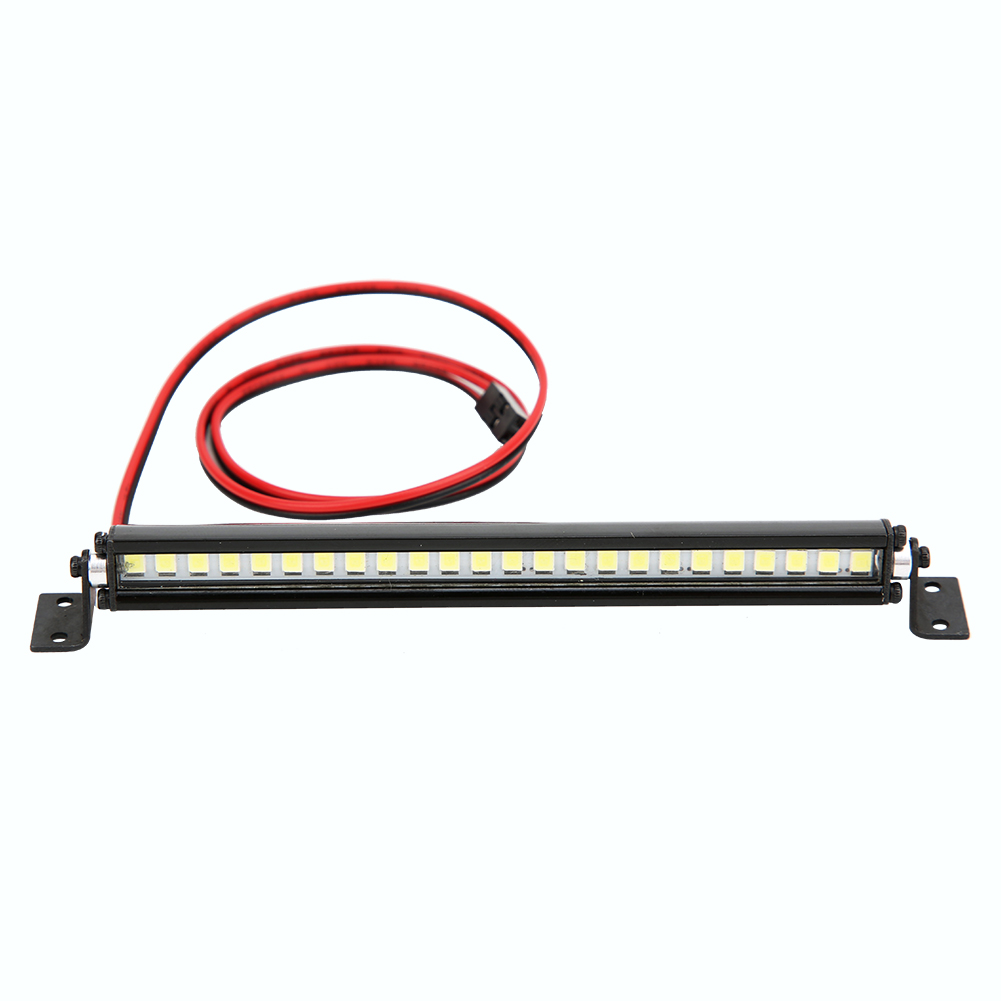 24-led-dachlichtleiste, Zubehör Für Scx10 1/10 4wd Rc-car (schwarz)