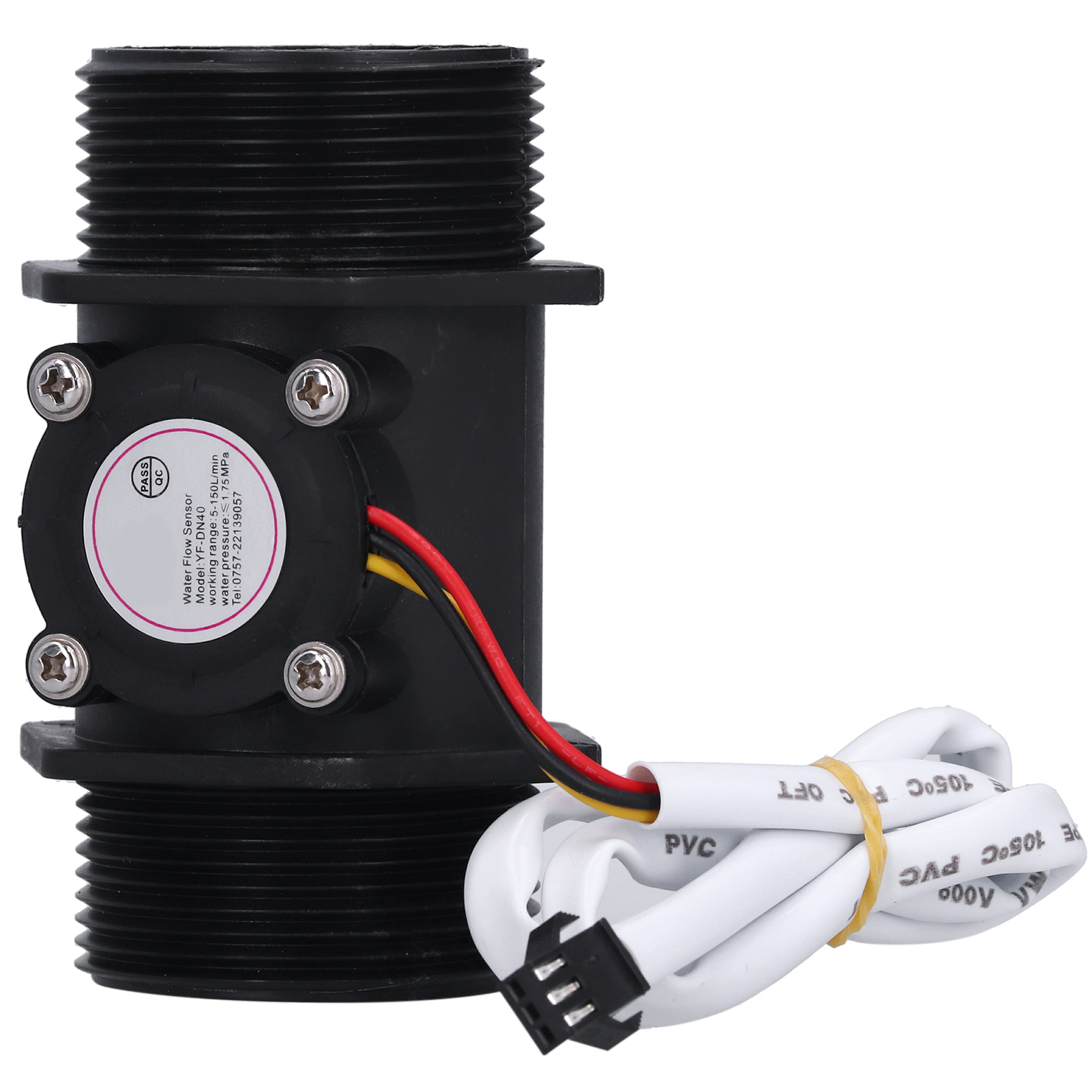 Wasserdurchflusssensor Für Poolturbine, 47-mm-durchflussmesser, Yf-dn40, 3,5–24 V Dc