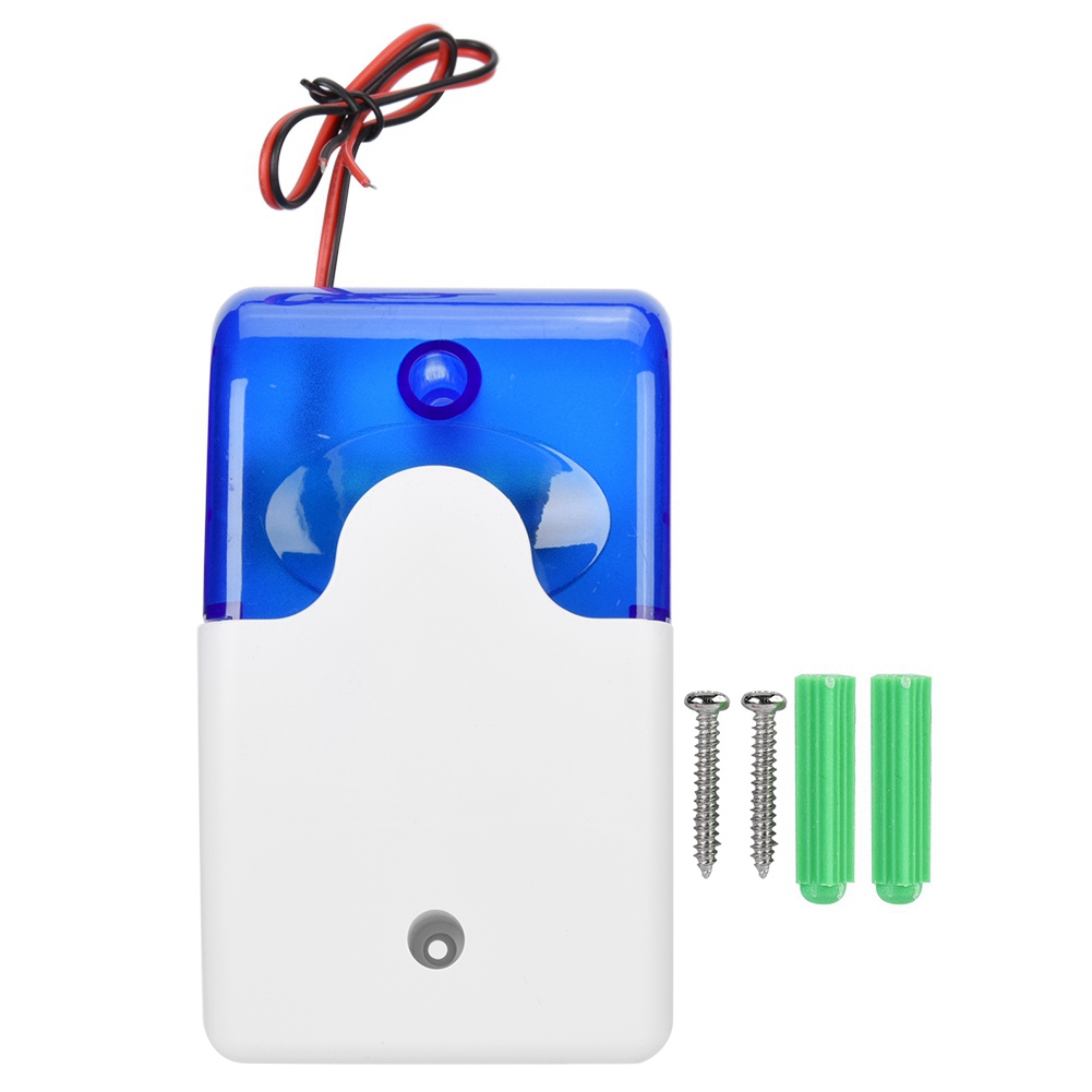 12v-kabelgebundene Alarmsirene – Audio-visuelle Heimalarmanlage