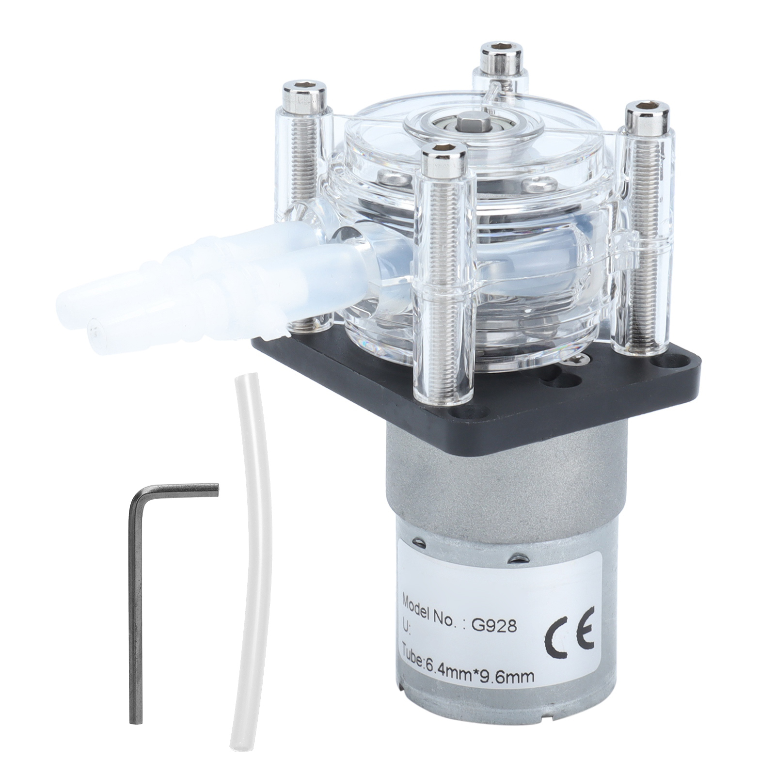 Hochleistungs-schlauchpumpe Mit Kugellagern Für Flüssigkeitsdosierung Und Silikonschlauch, 500 Ml/min, G92824v