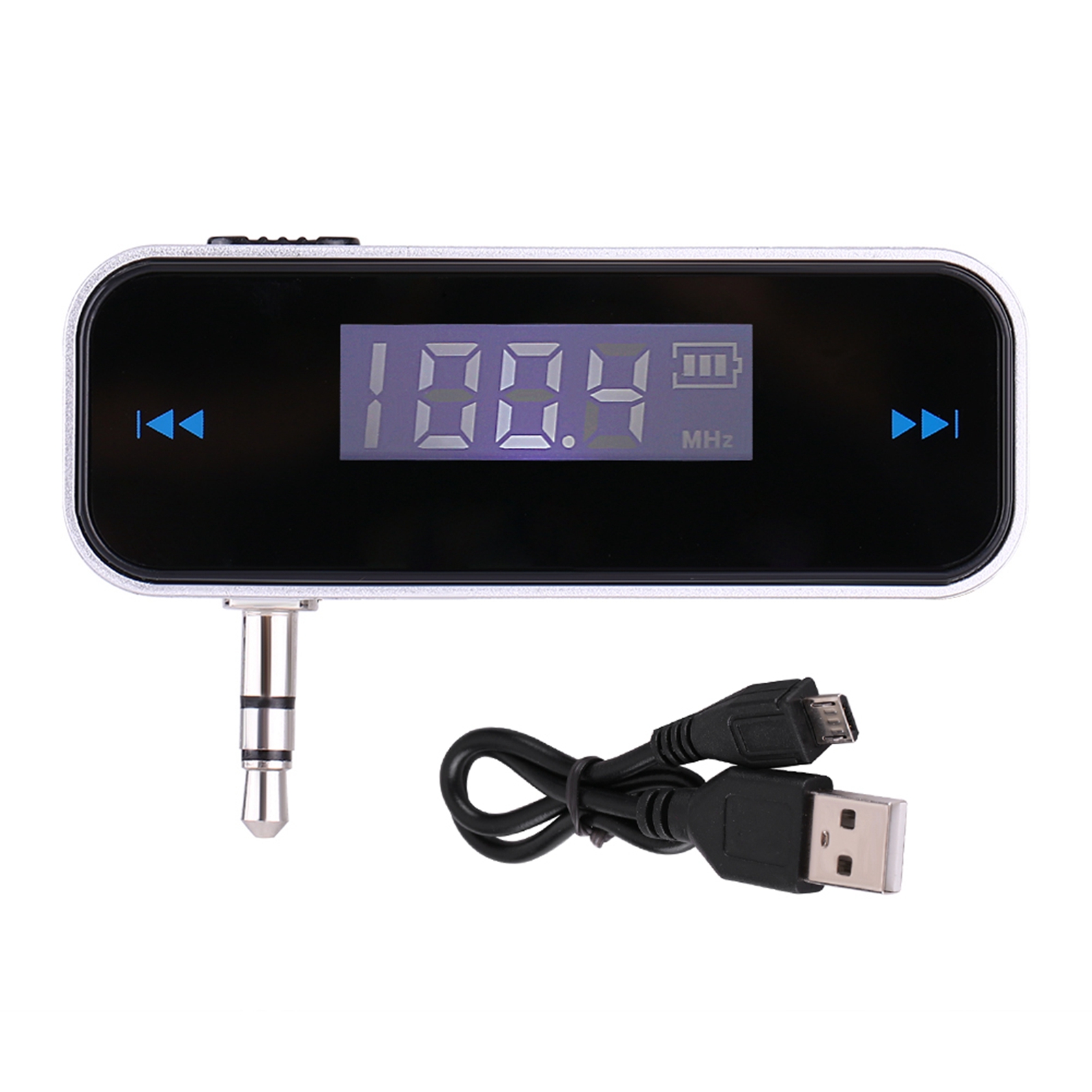 Universeller Fm-transmitter Fürs Auto – Freisprecheinrichtung Mit 3,5-mm-audioanschluss