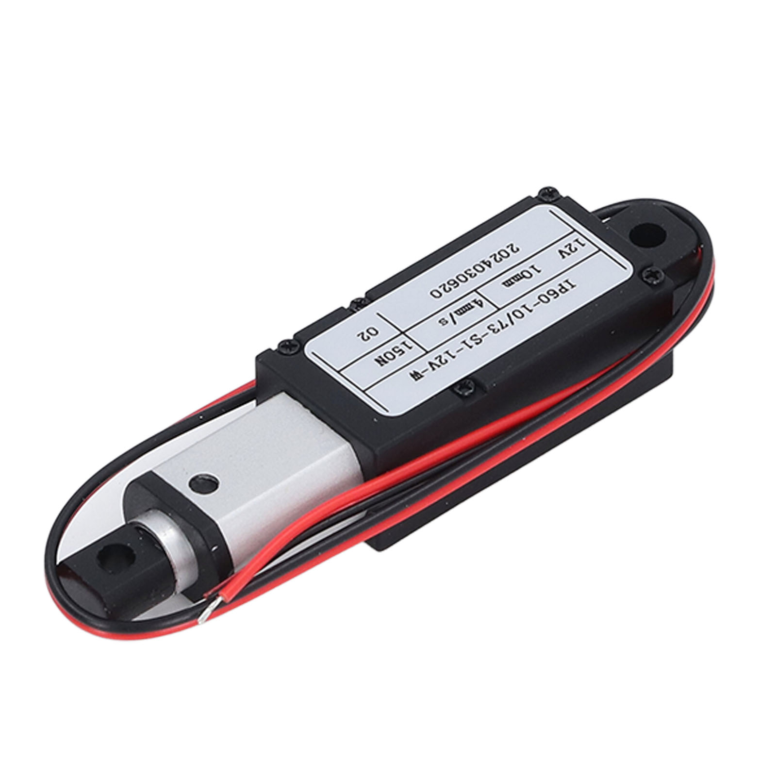 12v 150n Linear-mikroaktuator - 10mm Hub, 4mm/s Automatische Verriegelung